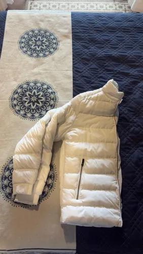 Jaqueta Puffer Branca Masculina - Tamanho G - NUNCA USADA