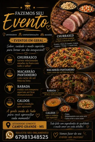 Comidas para eventos 