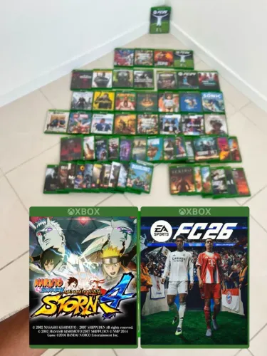 Jogo xbox one series naruto4 fc26