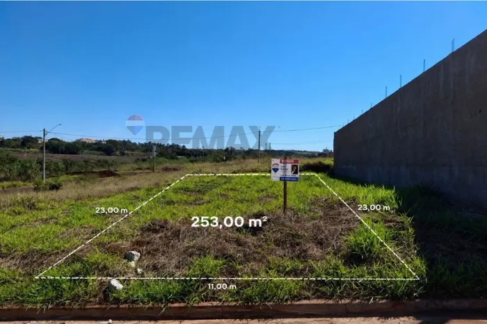 Terreno de 253m² no Residencial Paineiras, em Orlândia
