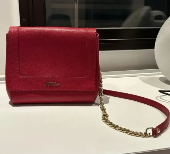 Bolsa Furla Ginevra Mini Crossbody Original (Couro) | Excelente Estado | Retirada em SP