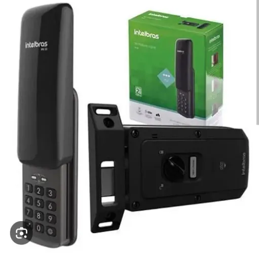 Fechadura digital fr10 Intelbras/com a instalação e configuração incluso