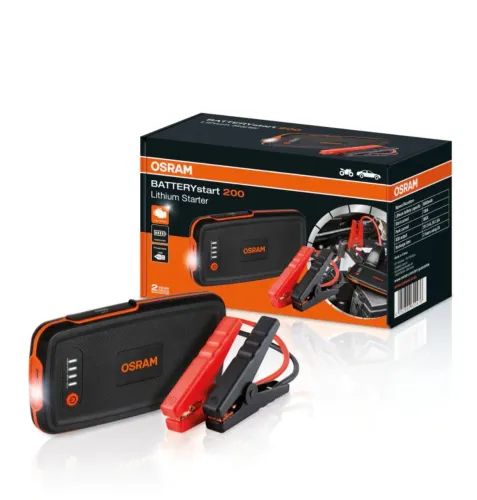 Auxiliar de partida OSRAM BATTERYstart 200. *NOVO NA CAIXA LACRADO *