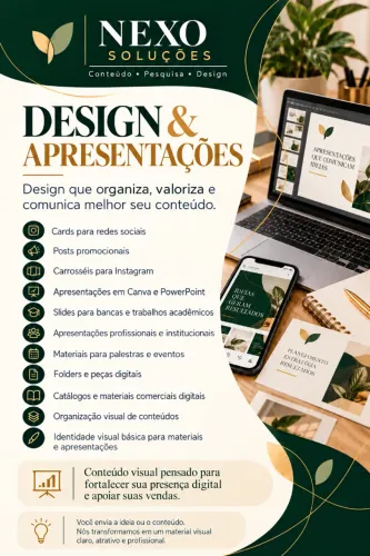 Criação de Cards, Slides e Apresentações - Canva e PowerPoint