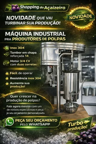 MAQUINA DE BATER AÇAÍ
