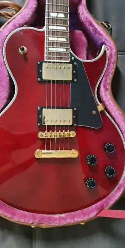 Guitarra sx les paul com case