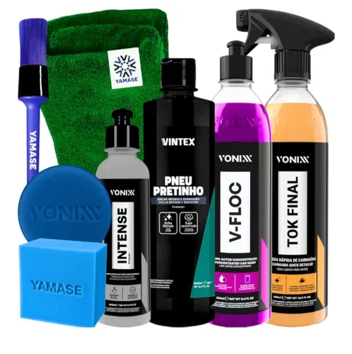 Kit shampoo automotivo