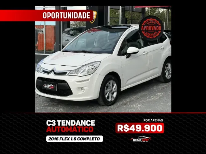 Citroen C3 Tendance 1.6 VTI Flex Start 16V Aut. 2016