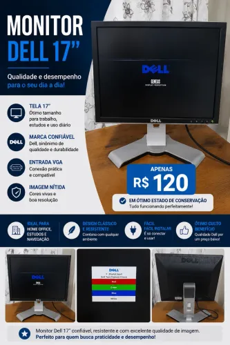 Monitor Dell 17?