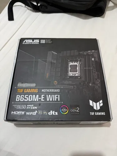 Placa mãe Asus Tuf Gaming B650M-E Wi-Fi novíssima 
