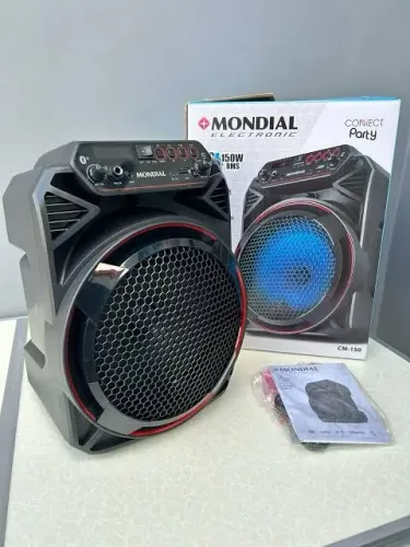 Caixa de Som MONDIAL CM-150 Bluetooth!! LACRADA com Nota Fiscal!!