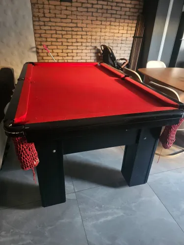 Mesa de sinuca artesanal 