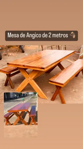 Mesa de Angico de 2M