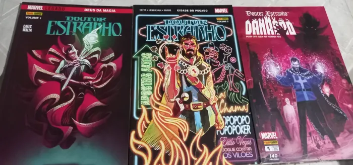 Doutor Estranho - Fase Donny Cates hqs. Coleção completa da fase