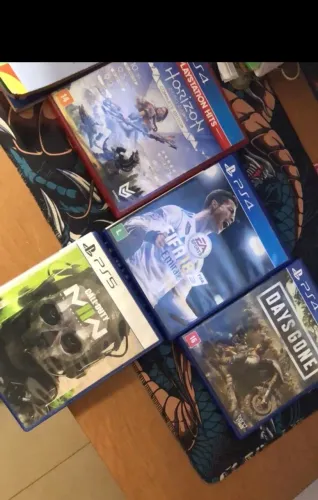 3 jogos ps4 1 jogo ps5