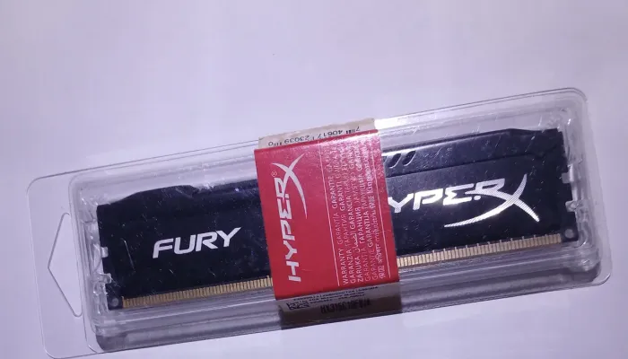 Memória RAM HyperX Fury DDR3 4GB 1600mhz