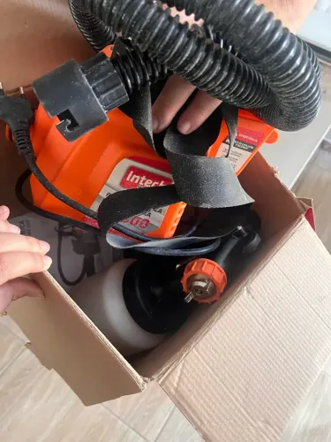 Pistola elétrica pulverizadora de pintar