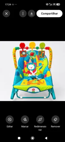 Cadeinha infantil 