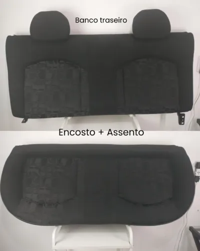 Banco Traseiro Peugeot 206/207 Original Completo - Encosto + Assento