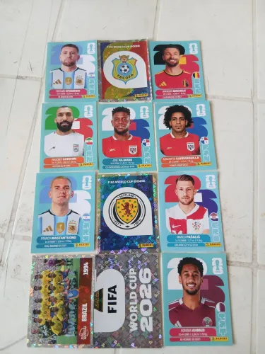 Figurinhas da copa para vender ou trocar.
