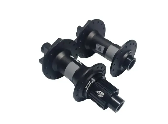 Par De Cubos DT Swiss 370 Micro Spline Ratchet Boost 6 Furos Preto