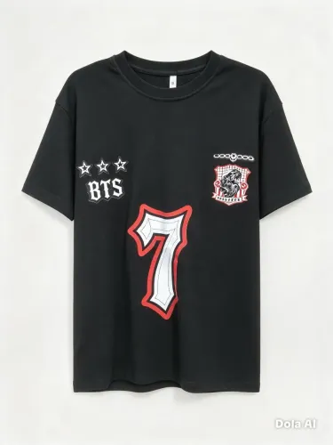 Camiseta BTS Integrantes  P, M, G 