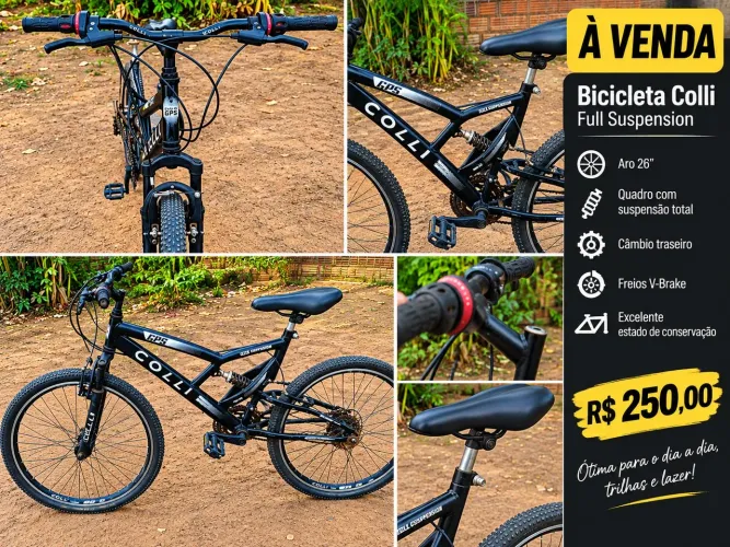 Vendo bicicleta.