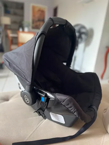 Bebê Conforto Galzerano Grid Black 0 a 13kg
