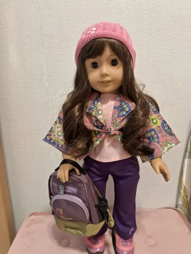 Boneca american gilr com acessórios