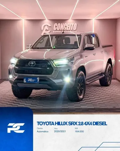 Toyota Hilux CD SRX 4X4 2.8 TDI 16V Diesel Aut. 2021