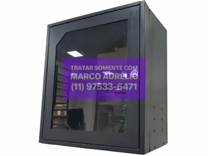 Rack Parede para Equipamentos com Chave LxAxP 40x60x53 CM - R$ 700