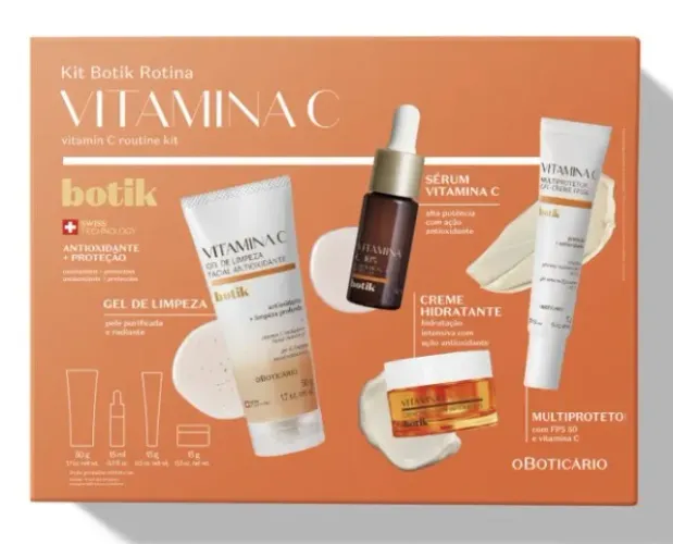 Mini Kit Rotina Botik Vitamina C 