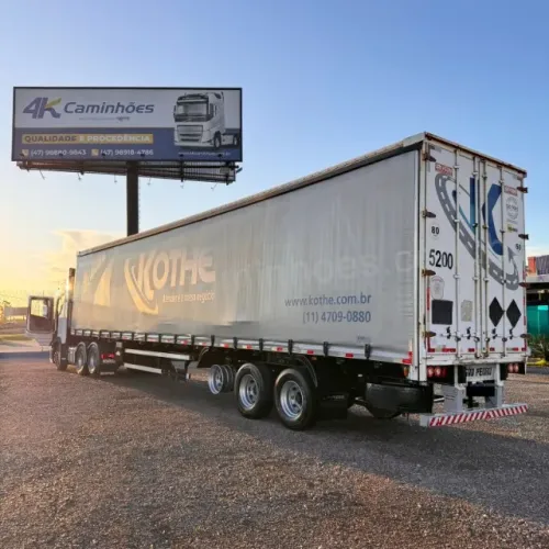 Carreta Sider Furgão Lonado 03 Eixos 30 Pallets - 2021 - 4K Caminhões Itajaí SC