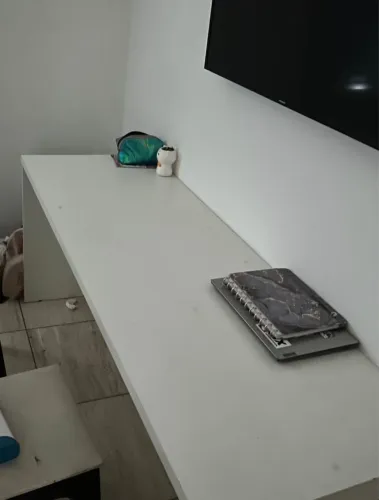 Mesa branca 180x74