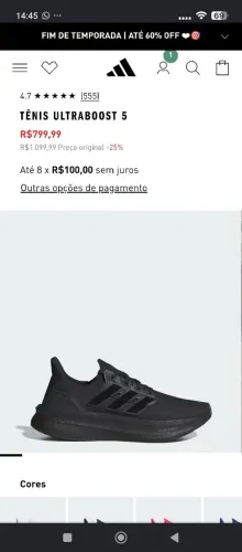 Ultraboost 5 ( NOVO )