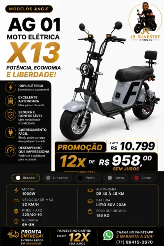 Moto elétrica x13