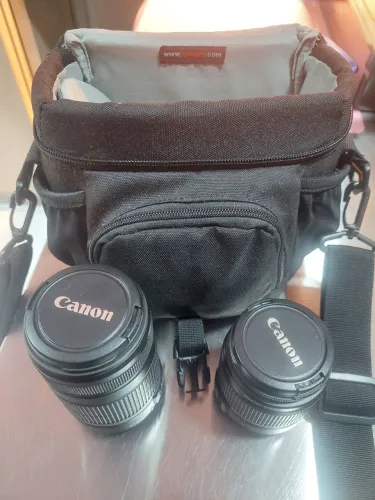 Lentes de câmera Canon