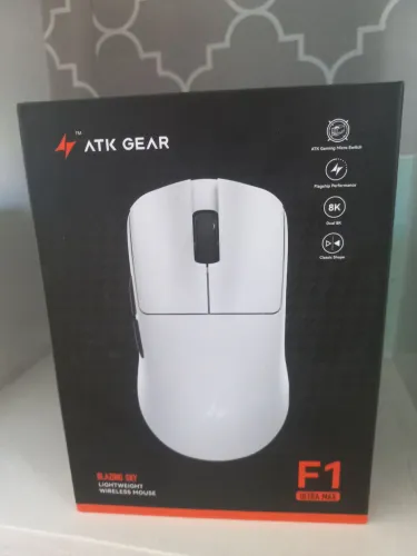 Mouse gamer ATK F1 ULTRA MAX 2.0 8K DE POLLING RATE