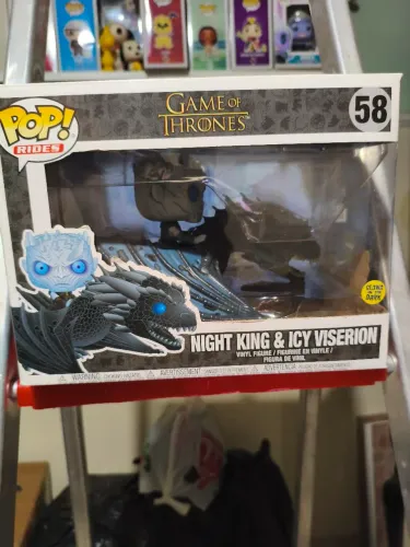 Funko Pop Night King + Dragão Icy Viserion 058