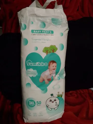 Fraldas descartáveis shortinho 