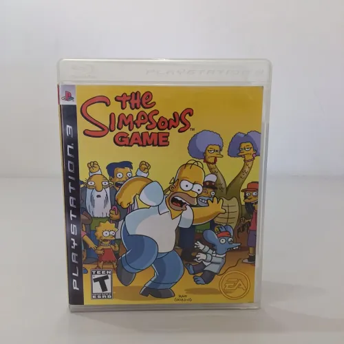 Vendo The Simpsons Game Ps3 Semi novo