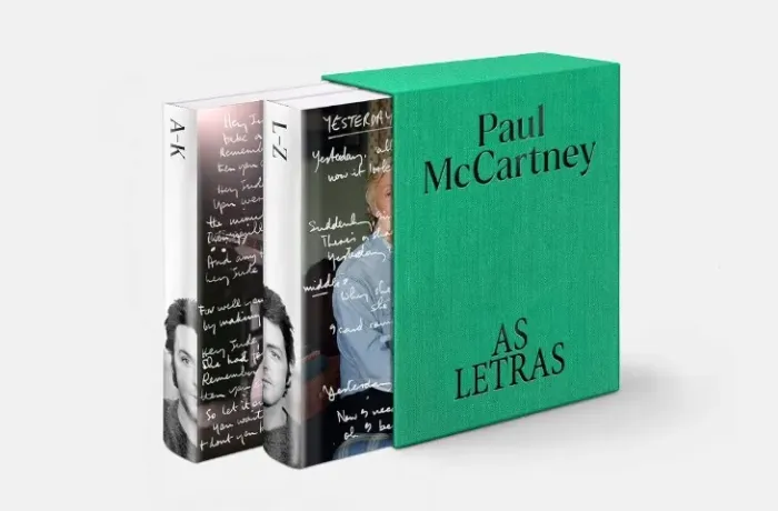 Livro As Letras Paul McCartney