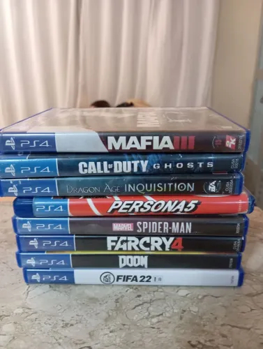Vendo Jogos Ps4