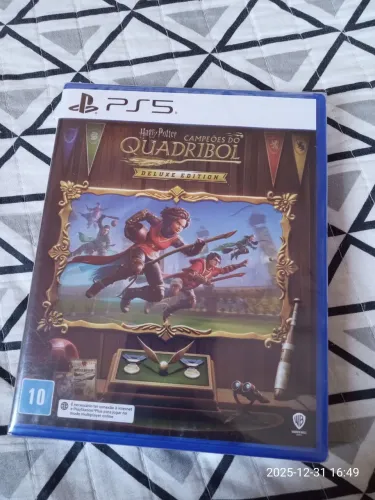 Harry Potter Campeãoes do Quadribol Deluxe Edition PS5 novo lacrado faço Olx pay 
