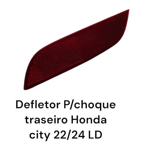 Defletor Para-choque traseiro Honda City 22/25Esquerdo