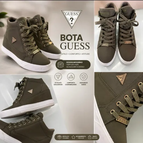 BOTA GUESS COM SALTINHO IMPORTADA DOS EUA