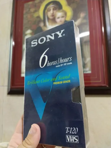 Fita de video VHS NOVA lacrada sony