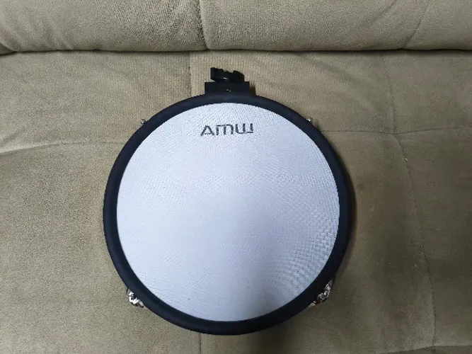 Pad Amw Bateria Eletrônica 10'' Em Mesh Dual Zone