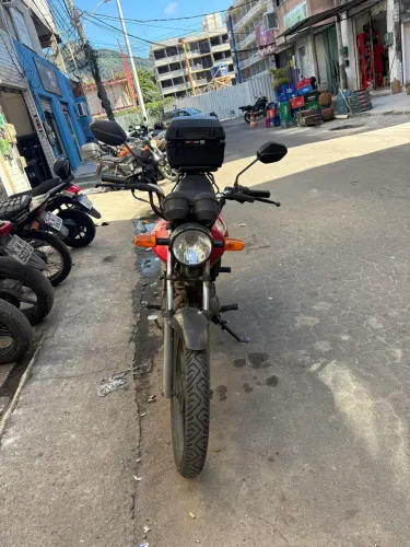 ? VENDO HONDA CG 125 Ks - TROCO E NEGOCIO ? Bauleto + Kit Carenagem
