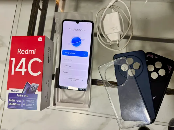 Redmi 14c 256bg semi novo 6 meses de uso